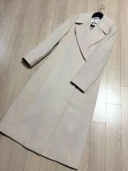L'AUBE BLANC Double-breasted Wool coat - メルカリ