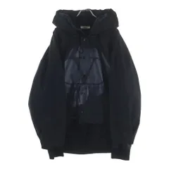 VALENTINO (ヴァレンティノ) ×UNDERCOVER 19AW ロゴプリント ドッキングジャケット フーディー ナイロンジャケット ブラック SV0MB00N5REのサムネイル