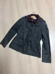 サンドロ SANDRO ヴィンテージウォッシュフーディー ジャケット マウンテンパーカーワークキルティング裏地コーデュロイのサムネイル