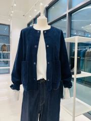 トレフルプラスワン trefle 1 デニムプリーツジャケット - メルカリ