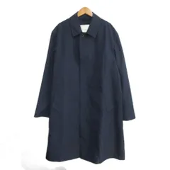 マッキントッシュ MACKINTOSH 極美品 25SS PACKABLE DUNKELD パッカブル ダンケルド ステンカラーコート ロング丈 比翼 38 紺 ネイビーのサムネイル