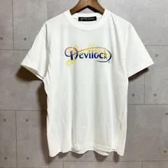 Devilock × Marbles デビロック マーブルズ コラボ グラデーション ロゴ Tシャツ ショートスリーブ 半袖 トップス M ホワイト 白 メンズ SU-32-4のサムネイル