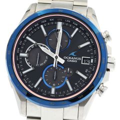 極美品【付属品完備/稼働】CASIO 腕時計 オシアナス 電波ソーラー 