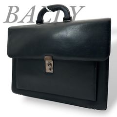 BALLY バリー ブリーフケース 本革 黒 A4可 ダイヤルロック ビジネス