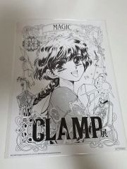 韓国CLAMP展 限定 アクリルスタンド 神威 光 ポストカード5枚セット