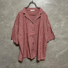 MELANGE レトロ柄半袖ブラウス 新品！最終お値下げしました！ - メルカリ