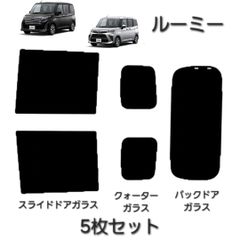 マルチシェード ブラッキー／グレー リア （5枚）スクラムワゴン