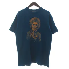 フリーホイーラーズ FREEWHEELERS タグ付き STONE FREE Tシャツ カットソー 半袖 クルーネック 2625003 プリント 44 青 ブルーのサムネイル