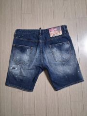 DSQUARED2☆ ダメージ加工 デニムショートパンツ 50 - メルカリ