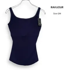 新品 RAVIJOUR JUNKO KATOH カップ付き タンクトップ 加藤ジュンコ ネイビー SizeGMのサムネイル