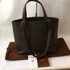 未使用に近い】メゾンタクヤ クロコ型押し ミニトート ハンドバッグ 
