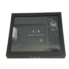 ARMANI EXCHANGE 二つ折り財布 キーリングセット - メルカリ