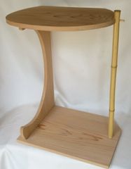 美品 茶道具 渚棚（なぎさだな）桐木地 淡々斎好写 組み立式 紙箱