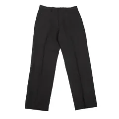 エンポリオアルマーニEMPORIO ARMANI ウールセンタープレスパンツ 黒46のサムネイル
