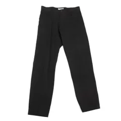 エンポリオアルマーニEMPORIO ARMANI ナイロンストレッチストレートパンツ 黒46のサムネイル