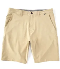 ハーレー メンズ ボトムス ハーフパンツ・ショーツ ショートパンツ Hurley MidRise Phantom 20 Outseam Hybrid Shorts Khaki カーキのサムネイル