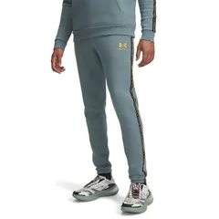 アンダーアーマー メンズ ボトムス カジュアルパンツ ジョガーパンツ フリース Under Armour Icon Fleece Taping Joggers Mens Jasper Blue ブルー