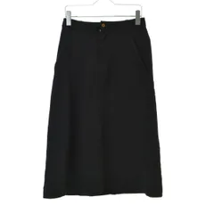 【COMMEdesGARCONSCOMMEdesGARCONS】08SS AD2007 ポリ縮絨ロングスカートのサムネイル