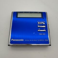 動作未確認】Panasonic SJ-MR250 パナソニック ポータブルMDプレイヤー