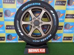 展示未使用　パラダPA03　215/60R17　エンケイ　サム・カーゴ　17インチ　6.5J　6穴　PCD139.7　ハイエース　atsugiM213のサムネイル