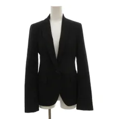 ザラ ベーシック ZARA BASIC テーラードジャケット シングルブレスト EUR34 黒 ブラック /NL ■ECG006のサムネイル