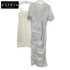 CLANE　クラネ　25SS 18112-5182 MIX RANDOM SHIRRING ONEPIECE　1のサムネイル