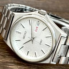 稼働】SEIKO SPILIT ラウンド デイデイト メンズ腕時計qz - メルカリ