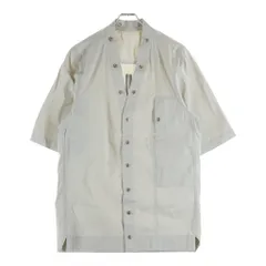 Rick Owens (リックオウエンス) 21SS LARRY SHIRT ラリー半袖シャツ ホワイト RU21S6294-TEのサムネイル