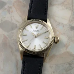 ROLEX レディース 金無垢 YG ヴィンテージ オイスターパーペチュアル ノンデイト 1962年 ロレックス K14 イエローゴール アンティーク腕時計のサムネイル