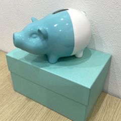 Tiffany & Co. 陶器製 ピギーバンク 貯金箱 - メルカリ