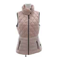 カルバンクライン CALVIN KLEIN キルティングダウンベスト XS ライトピンク ハイネック ノースリーブ PF8V9530 /TL ■ECE006のサムネイル