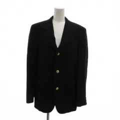 ブルックスブラザーズ BROOKS BROTHERS BROOOKS GATE 美品 テーラードジャケット ブレザー 紺ブレ シングルブレスト 金ボタン 紺 ネイビー /MXのサムネイル