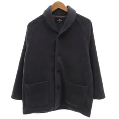 アクアスキュータム AQUASCUTUM ショールカラージャケット シングルブレスト 3B パッチポケット M ブルーグレー /MXのサムネイル