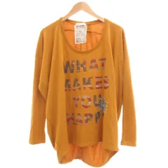 タケオキクチ ミクスパイス TK MIXPICE タグ付き Tシャツ F オレンジ 橙色 長袖 クルーネック ロゴ /SC ■ECF006のサムネイル