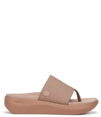 バイオニック レディース シューズ サンダル Vionic Aqua Stretch Gore Thong Sandals Mocha Mousse モカのサムネイル