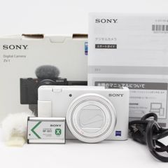 SONY VLOGCAM ZV-1 本体 バッテリー2個バッテリー充電器 箱無し - メルカリ