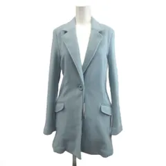 セシルマクビー CECIL McBEE コート M 青 ブルー 無地 シングルブレスト 長袖 /RN ■ECA006のサムネイル