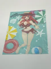 新品 五等分の花嫁 中野五月 クリアファイル よみうりランド 水着ver