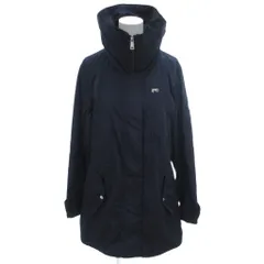 ラルフローレン RALPH LAUREN 美品 フード付きジャケット XS 紺 ネイビー ハイネック ジップアップ 無地 長袖 /TL ■ECE006のサムネイル