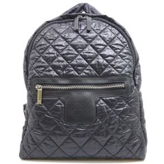 MONCLER キルティング クラックレザーバックパック ブラック希少 