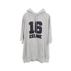 セリーヌ CELINE パーカー 16パッチ オーバーサイズ フーディ 2X83D670Q コットン パーカー レディース Used Aのサムネイル
