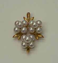TASAKI K14 田崎 パール ペンダントトップ ゴールド エメラルド - メルカリ