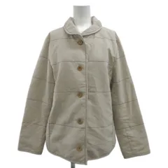 ゴールデンベア GOLDEN BEAR ジャケット 上着 M ベージュ キルティング ラウンドカラー 長袖 /KK ■GY99のサムネイル