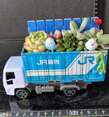 ☆速達付き☆♡そのまま飾れる♡ミニコンテナ缶♬多肉植物寄せ植え