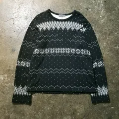 Yohji Yamamoto POUR HOMME 04aw ノルディック柄ニット 3 ヨウジヤマモト プールオム 2004awのサムネイル