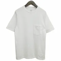 グラフペーパー Graphpaper ポケット Tシャツ クルーネック 半袖 2 ホワイトのサムネイル