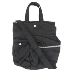 Sacai サカイ PORTER ポーター × PORTER ポーター SCU-005 Pocket Bag ポケット バッグ ナイロン ショルダーバッグ ブラック系【美品】【中古】のサムネイル