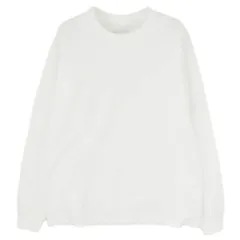 Goldwin ゴールドウィン GL62124 Cotton L/S T-shirt コットン ロゴ刺繍 長袖 Tシャツ カットソー ホワイト系 M【中古】のサムネイル