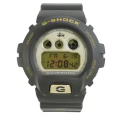 STUSSY ステューシー CASIO G-SHOCK カシオ ジーショック DW-6900 × CASIO G-SHOCK カシオ ジーショック 25周年記念モデル デジタル 腕時計 ダークグレー系【中古】のサムネイル