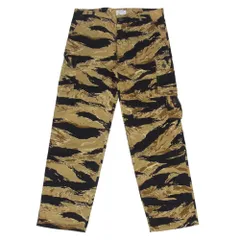 The REAL McCOY'S ザリアルマッコイズ MP20001 TIGER CAMOUFLAGE TROUSERS GOLD TONE タイガーカモ ミリタリー トラウザーズ パンツ ゴールドトーン ライトブラウン系 30【美品】【中古】のサムネイル